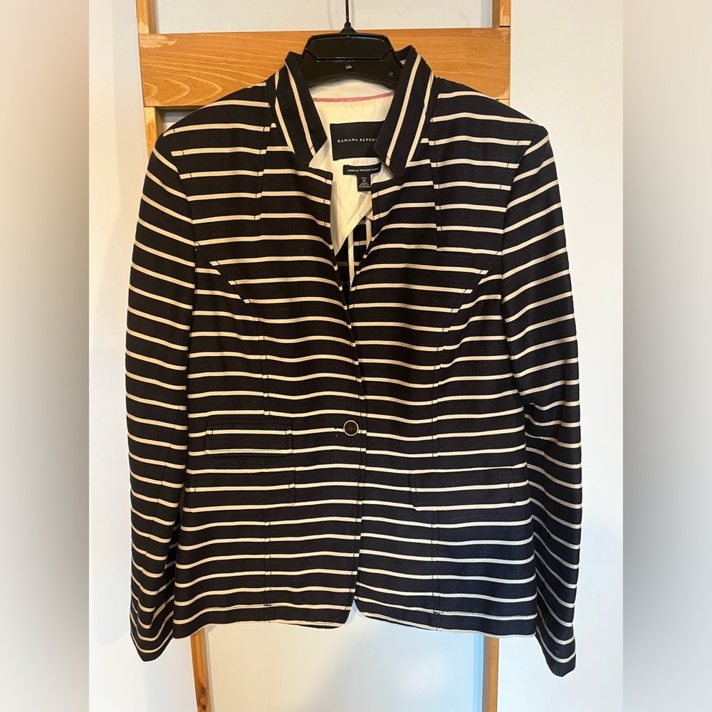 Banana Republic Women’s Striped Blazer